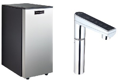 鏡面式觸控出水冰溫熱三溫廚下型飲水機