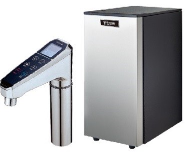 按鍵式觸控出水冰溫熱三溫廚下型飲水機